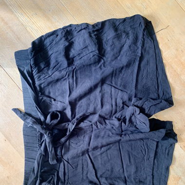 Stoffhose - schwarz