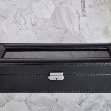 Scatola per orologi / gioielli con finestra