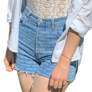 Levi's jeans shorts