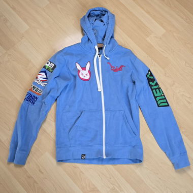Overwatch D.VA Zip-Up Hoodie