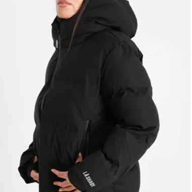 LA SHADY Pufferjacke - Schwarz
