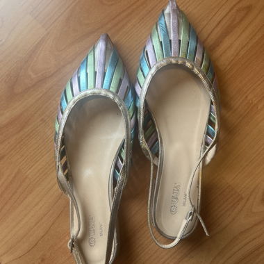 Leather Low Heel Slingback - Guja Milano