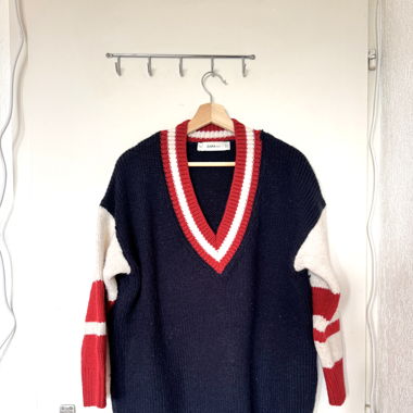 Robe pull en maille