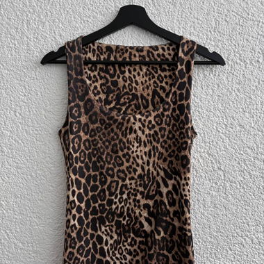 Haut Zara à motif léopard