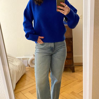 & other stories, Pulli, blau, M