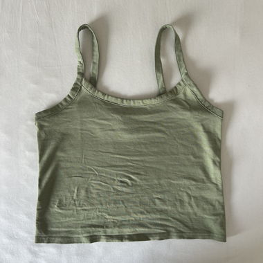 Crop top verde