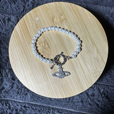 Bracelet perles avec pendentif