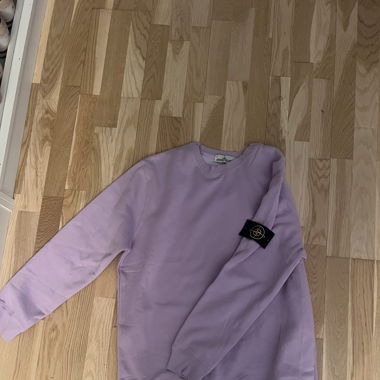 Stone Island Hoodie Lila