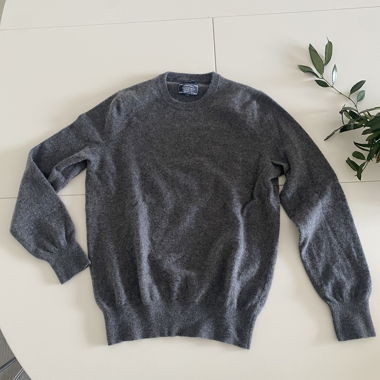 Pull gris cachemire