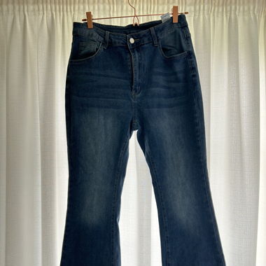 Bellbottom Jeans Plussize