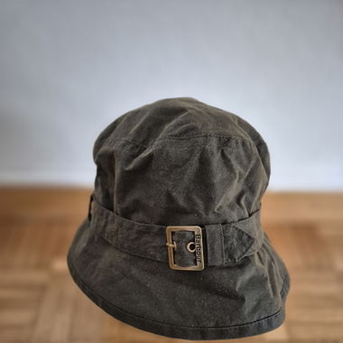Barbour Wax Bucket Hat Gr. M - Braun