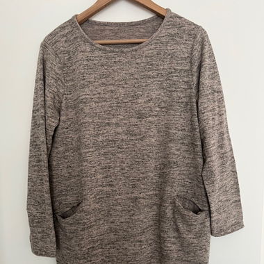 Langer Pullover