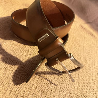 NAVYBOOT Brown Leather Belt