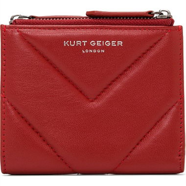 Kurt Geiger Mini Purse Kensington Red Leather