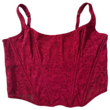 Top corsetto / bustier Hollister (m-l) 