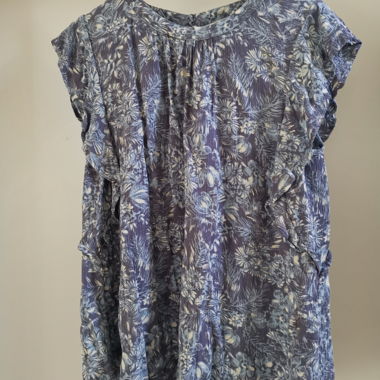 Belle blouse à motif floral