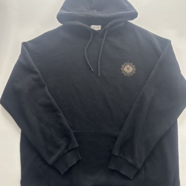 Schwarzer YOURTURN Hoodie, Grösse L,