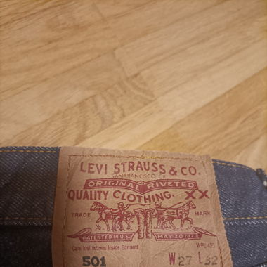 Pantalon jeans bleu/gris