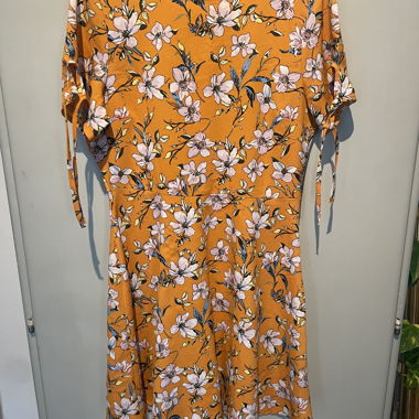 Summer dress with flowers