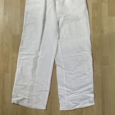 White Linen Pants