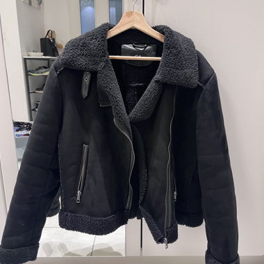 C&A Black Suede Jacket