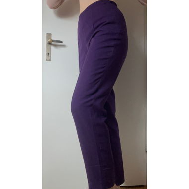 Violett Anzugshose