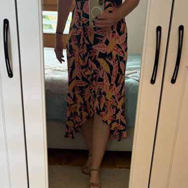 Gonna midi floreale Women'Secret