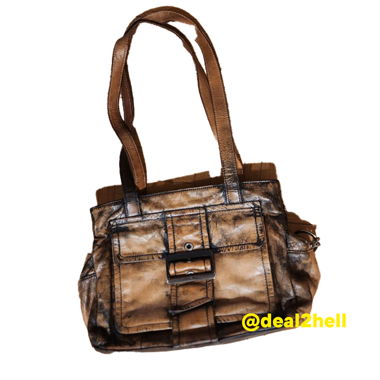 Y2K VINTAGE CUSTOM BURNED small bag