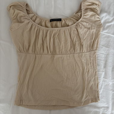 Butter Yellow Top by Brandy Melville