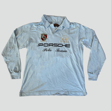 La Martina Porsche long sleeve poloshirt used