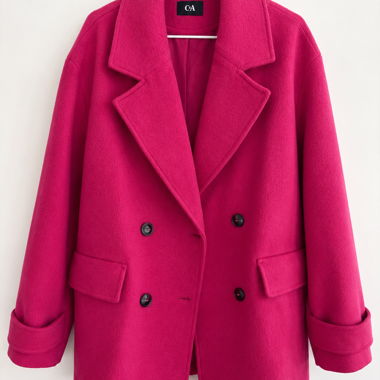 Manteau rose C&A