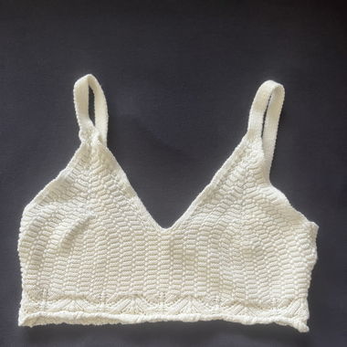 White Crop Top