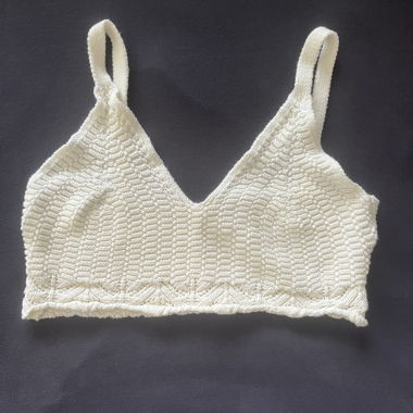 White Crop Top