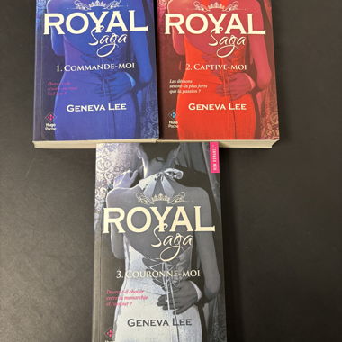 Set di 3 libri new romance Royal saga