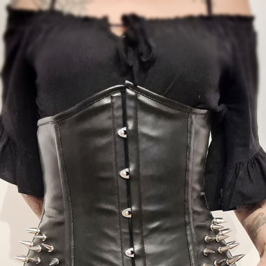 DraculaClothing spiked corset