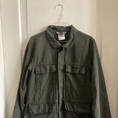 Dünne Carhartt Jacke olivgrün 