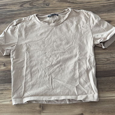 T-shirt Zara Beige