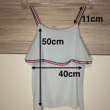 Top azzurro - Stile Fashion – Taglia 5 (S/M)