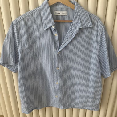 Camicia a righe Bershka