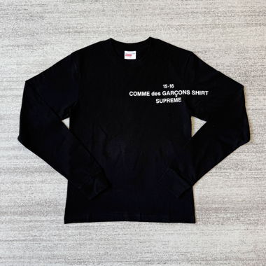 Comme des Garcons x Supreme Longsleeve (Black)