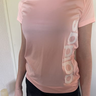 T-shirt sportiva Adidas Climalite rosa L