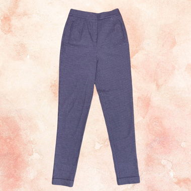 SELECTED FEMME - TAILLE - Pantalon en pied-de-poule - S
