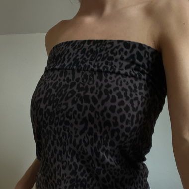 Top Tubolare Leopardo
