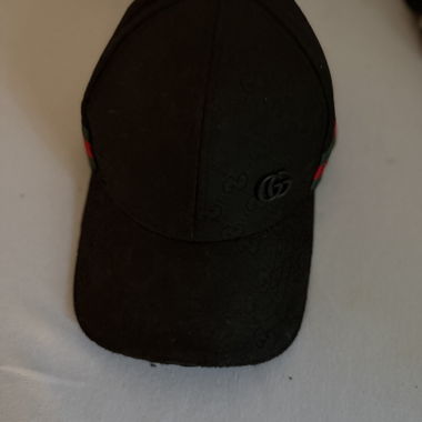 Casquette noire Gucci