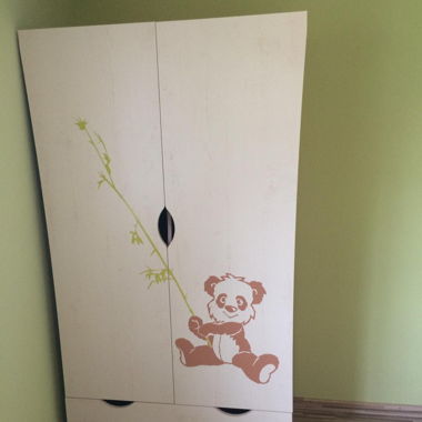 Set per cameretta bebè motivo panda