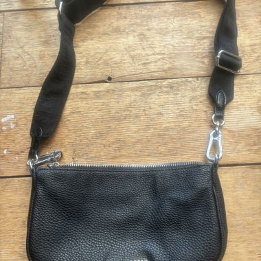 Borsa a tracolla Steve Madden nera