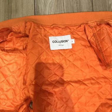 Gilet orange Collusion pour femmes