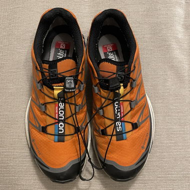 scarpe Salomon Gore-Tex arancioni