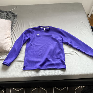Felpa Sportiva Adidas Viola