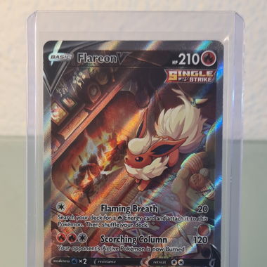 Pokemon Flareon V SWSH179 Black Star Promo EN